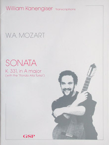 Sonata in A Major, K. 331 (Kanengiser)