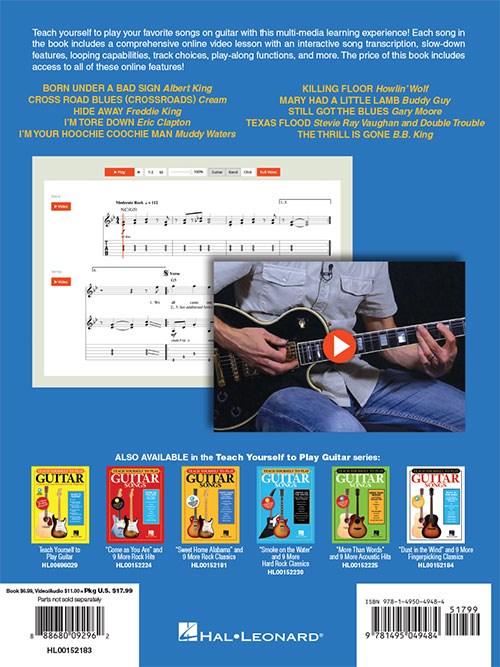 Teach Yourself To Play Guitar Songs: Crossroads And 9 More Blues Classics