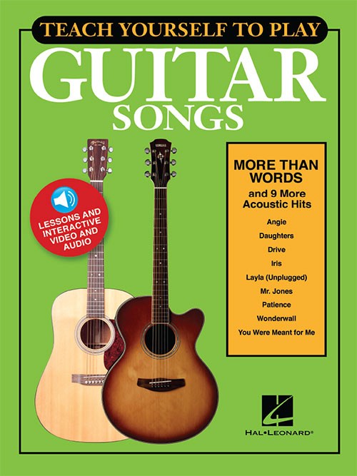 Teach Yourself To Play Guitar Songs: More Than Words And 9 More Acoustic Hits