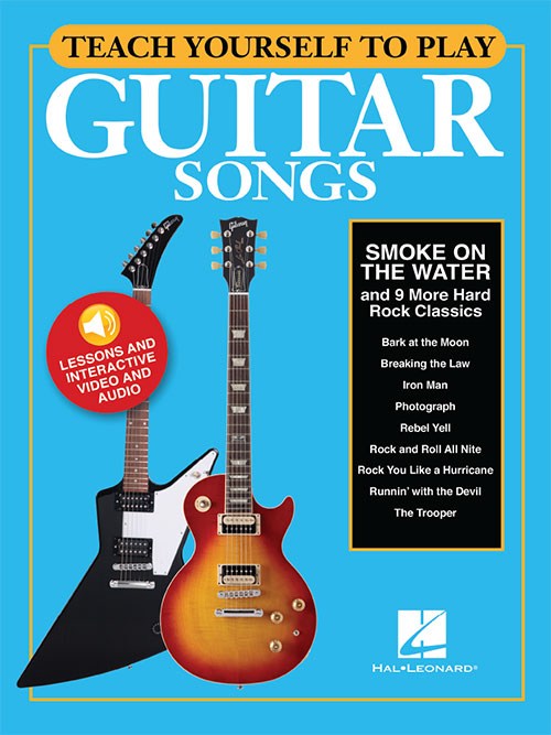Teach Yourself To Play Guitar Songs: Smoke On The Water + More Hard Rock Classic