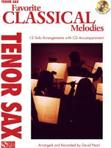 Favorite Classical Melodies Instrumental Play Along Tenor Sax Bk/Cd