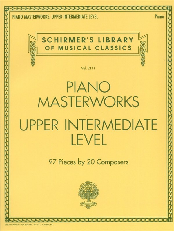 Piano Masterworks - Upper Intermediate Level