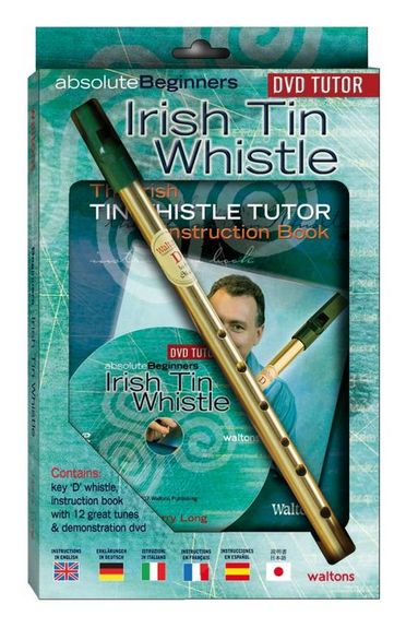Absolute Beginners Irish Tin Whistle (Book/DVD/Instrument Pack)