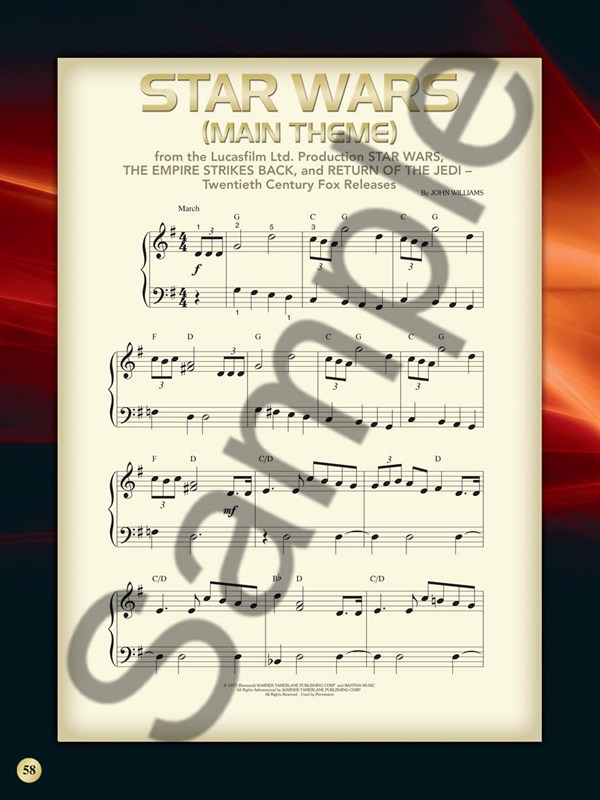 My First Movie Themes Songbook