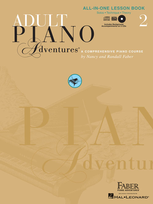 Adult Piano Adventures: All-In-One Lesson Book 2 (Book/2CDs)
