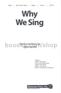 Why We Sing 2-Part