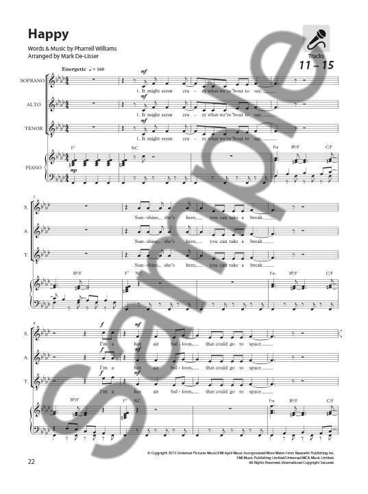 Sing Out! 7 Pop Songs For Today's Choirs - Book 4