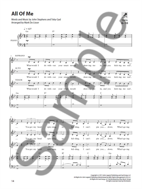 Sing Out! 5 Pop Songs For Today's Choirs - Book 5