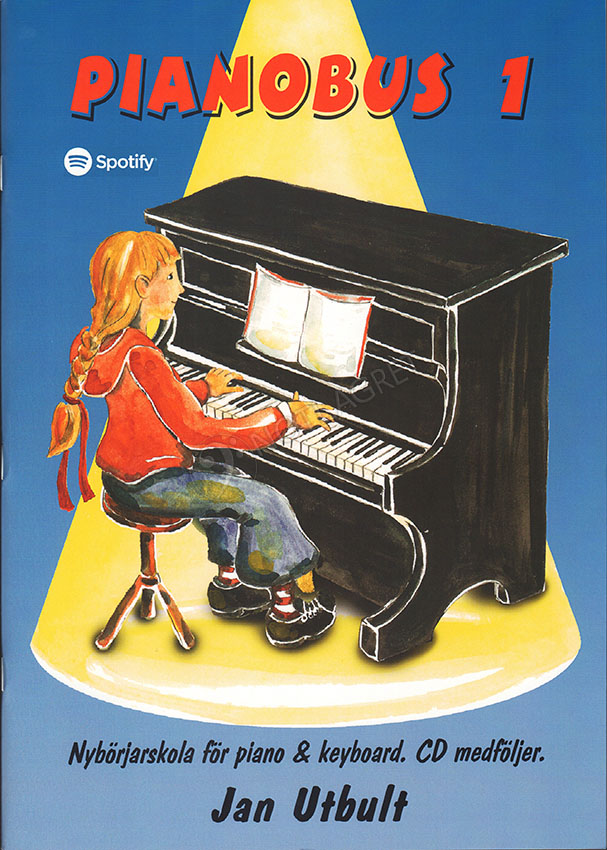 Pianobus 1 - Bok och CD