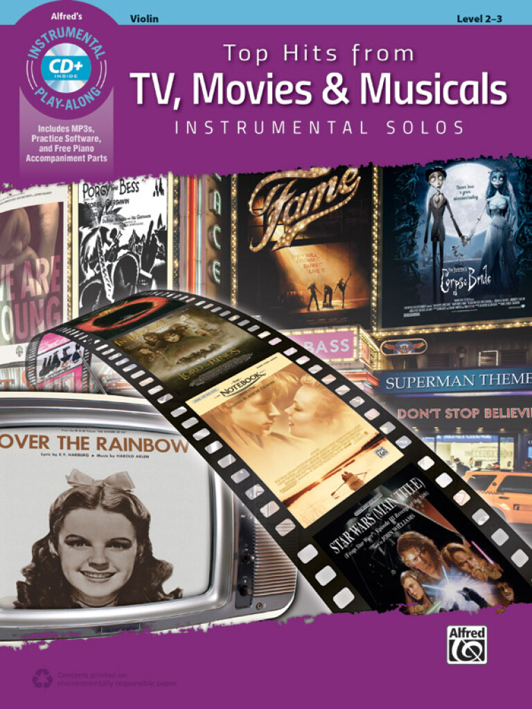 Top Hits From TV, Movies & Musicals - Violin