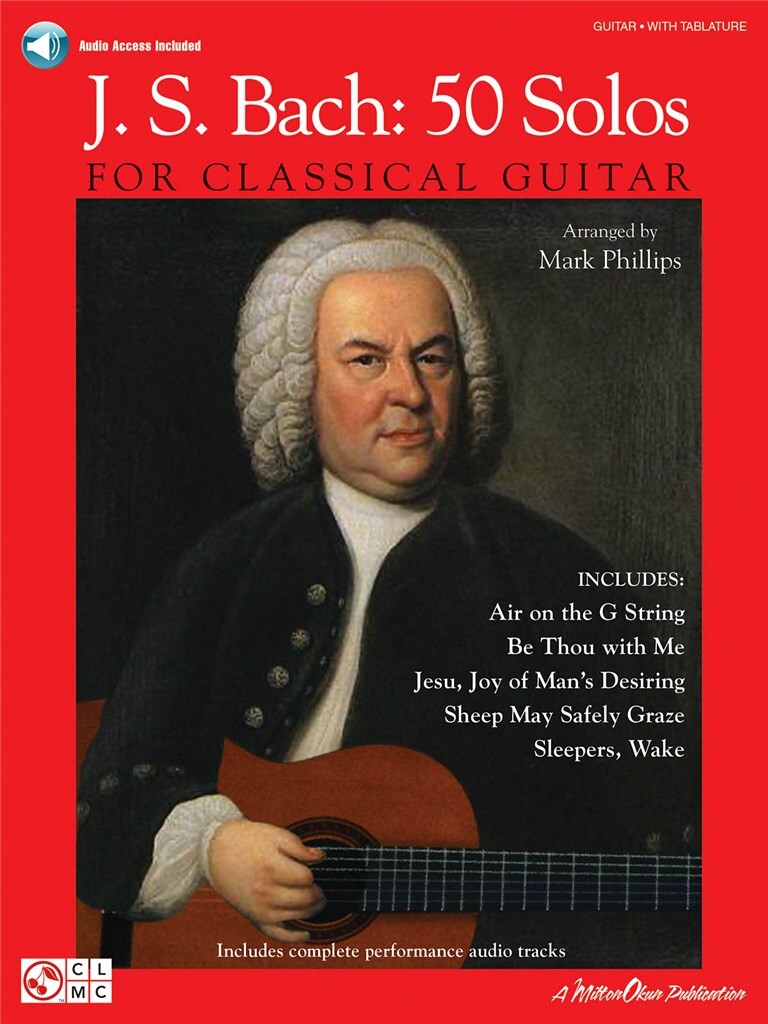 J.S. Bach: 50 Solos For Classical Guitar