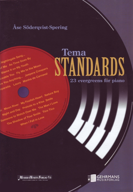 Tema standards - 23 evergreens fr piano