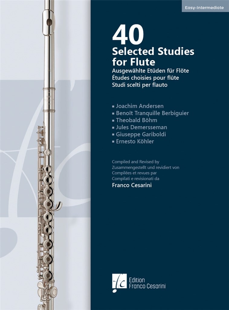 40 Selected Studies for Flute