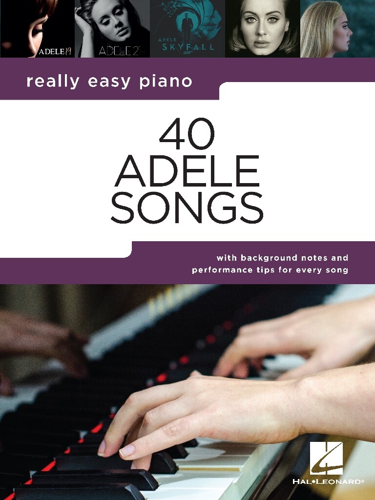 Really Easy Piano: 40 Adele Songs