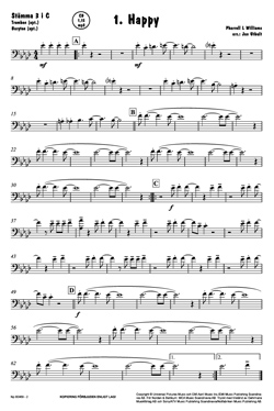 Blåsbanken 4: Stämma 3 i C, Trombon/Baryton G-klav