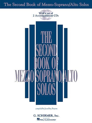 The Second Book of Mezzo-Soprano/Alto Solos (Book/2CDs)