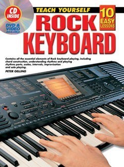 10 Easy Lessons: Rock Keyboard (Book/CD)