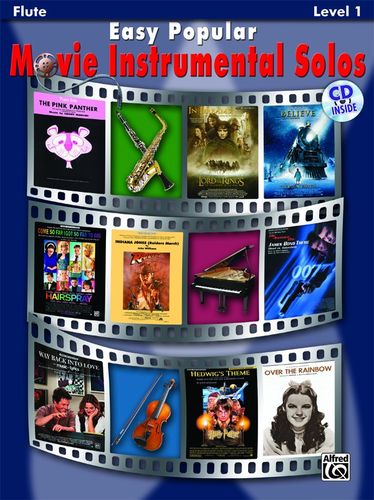 Easy Popular Movie Instrumental Solos - Flute