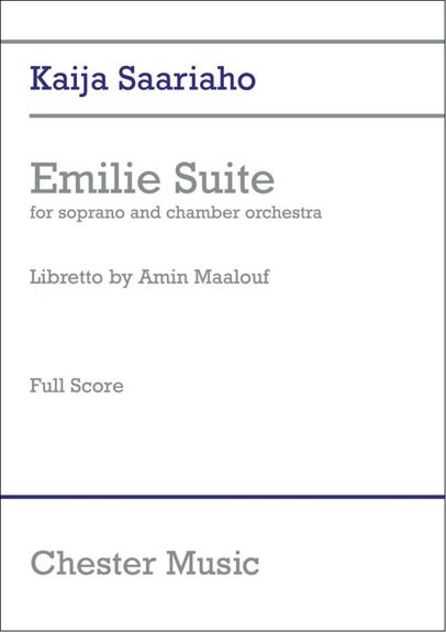 Kaija Saariaho: Emilie Suite - Full Score