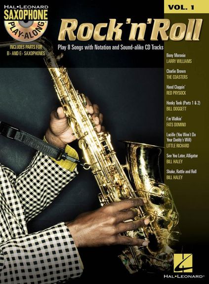 Saxophone Play-Along Volume 1: Rock 'N' Roll (Book/CD)