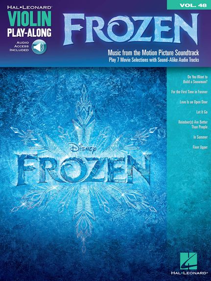 Violin Play-Along Volume 48: Frozen