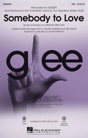 Somebody To Love (Glee) (SSA)