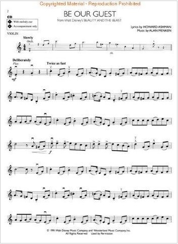 Disney Solos (Violin)
