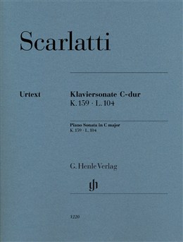 Domenico Scarlatti: Piano Sonata in C K.159 L.104 (Urtext)