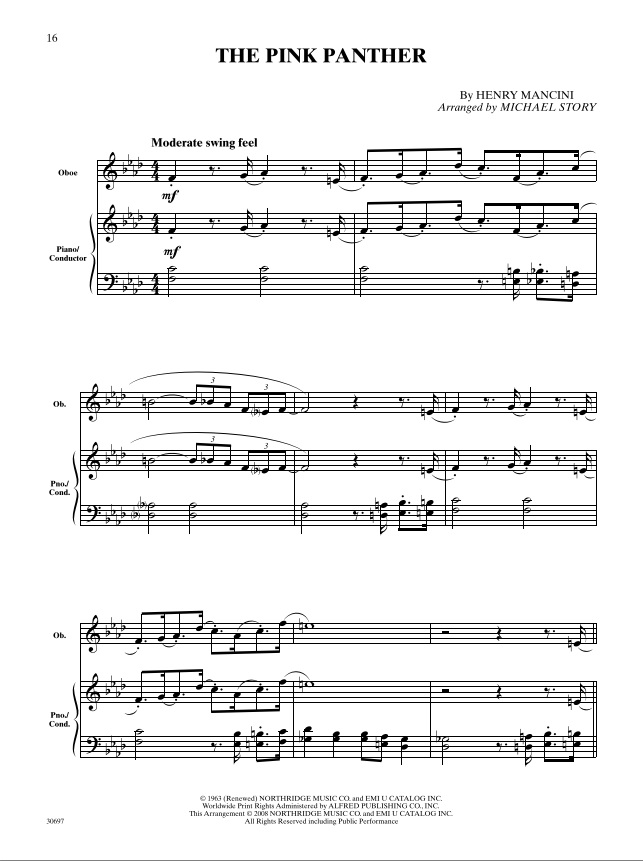 POP TRIOS FOR ALL (Piano/Conductor, Oboe)
