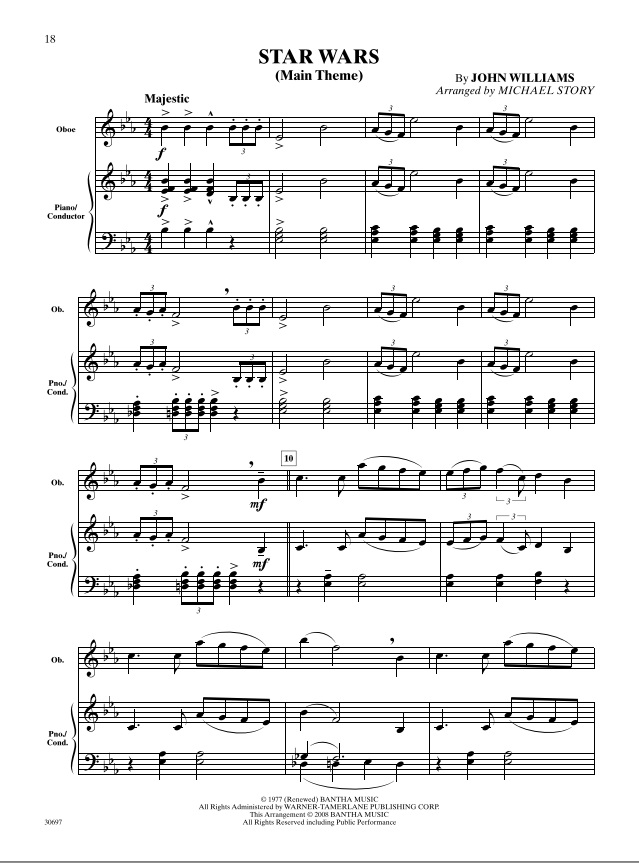 POP TRIOS FOR ALL (Piano/Conductor, Oboe)