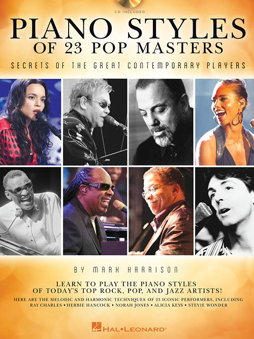 Piano Styles Of 23 Pop Masters: Secrets Of The Great Contemporary Players