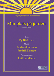 Min plats på jorden - SATB, Piano