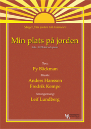 Min plats p jorden - SATB, Solo, Piano