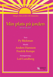 Min plats på jorden - SSA, Piano