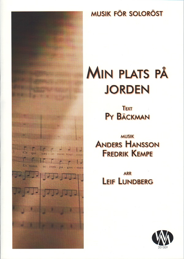 Min plats på jorden - Solosång