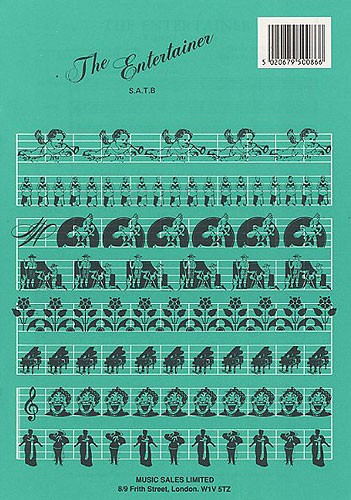 Scott Joplin: Entertainer- Ragtime Novelty (SATB/Piano)