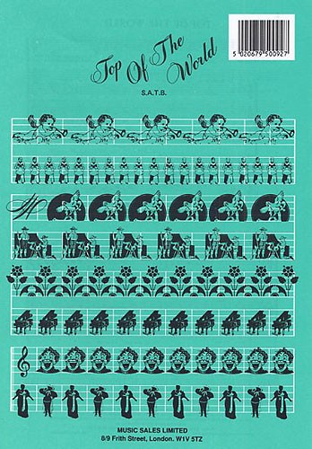 The Carpenters: Top Of The World (SATB/Piano)
