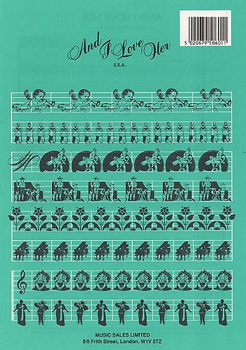 The Beatles: And I Love Her (SSA/Piano)