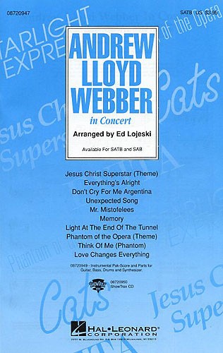 Andrew Lloyd Webber In Concert (SATB)