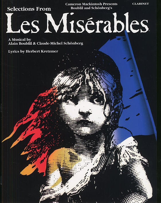Selections From Les Miserables For Clarinet