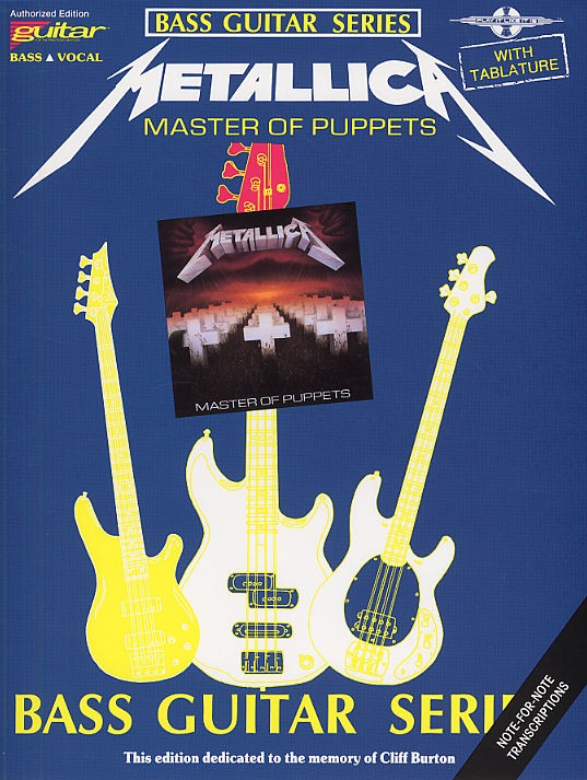 Play It Like It Is Bass: Metallica - Master Of Puppets