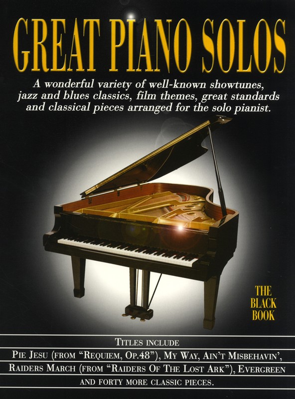 Great Piano Solos - The Black Book