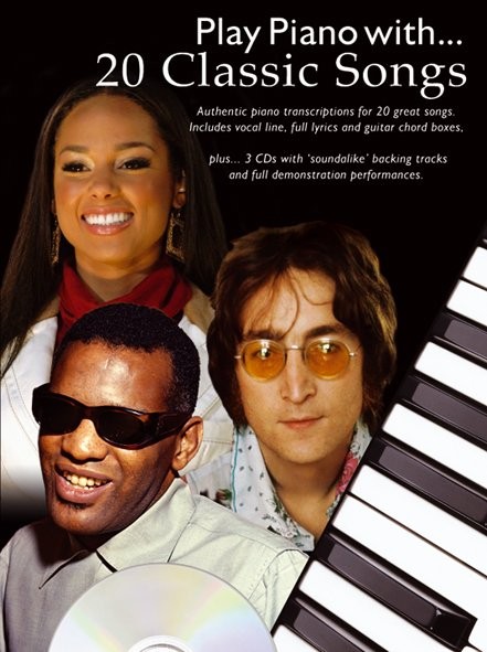 Play Piano With... 20 Classic Songs (Book And 3 CDs)