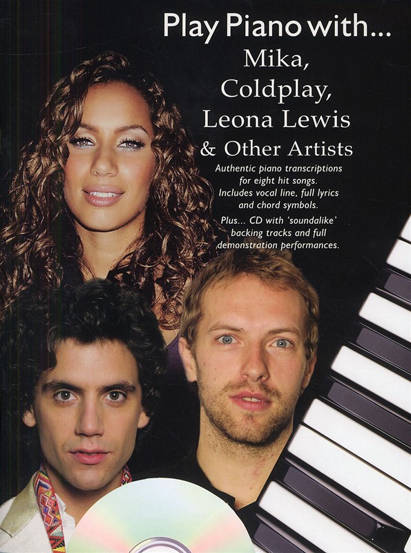 Play Piano With Mika, Coldplay, Leona Lewis And Other Artists (Book And CD)