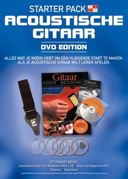 In A Box Starter Pack: Acoustic Guitar (DVD Edition) - Dutch