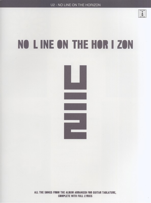 U2: No Line On The Horizon (TAB)