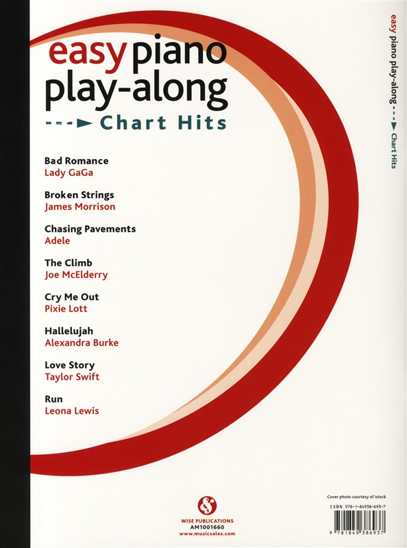 Easy Piano Play-Along - Chart Hits