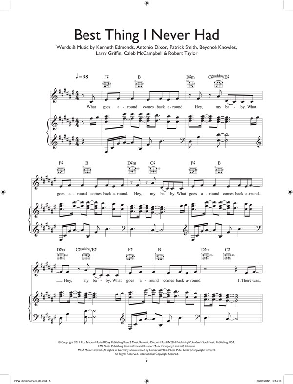 Play Piano With... Christina Perri, Lana Del Ray, Adele And Other Great Artists
