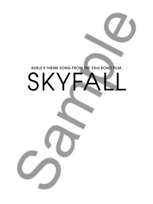 Adele: Skyfall - James Bond Theme (With Backing CD)