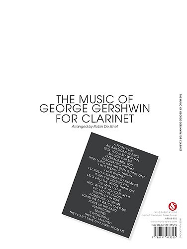 The Music Of George Gershwin For Clarinet